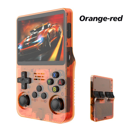 BOYHOM R36S Retro Handheld Video Game Console Linux System 3.5 Inch IPS Screen R35s Pro Portable Pocket Video Player 64GB Games