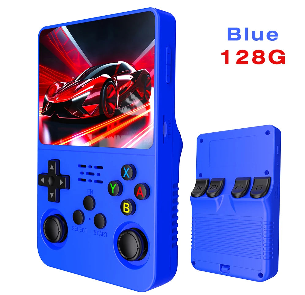 BOYHOM R36S Retro Handheld Video Game Console Linux System 3.5 Inch IPS Screen R35s Pro Portable Pocket Video Player 64GB Games