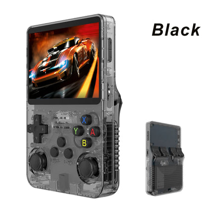 BOYHOM R36S Retro Handheld Video Game Console Linux System 3.5 Inch IPS Screen R35s Pro Portable Pocket Video Player 64GB Games