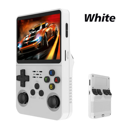 BOYHOM R36S Retro Handheld Video Game Console Linux System 3.5 Inch IPS Screen R35s Pro Portable Pocket Video Player 64GB Games