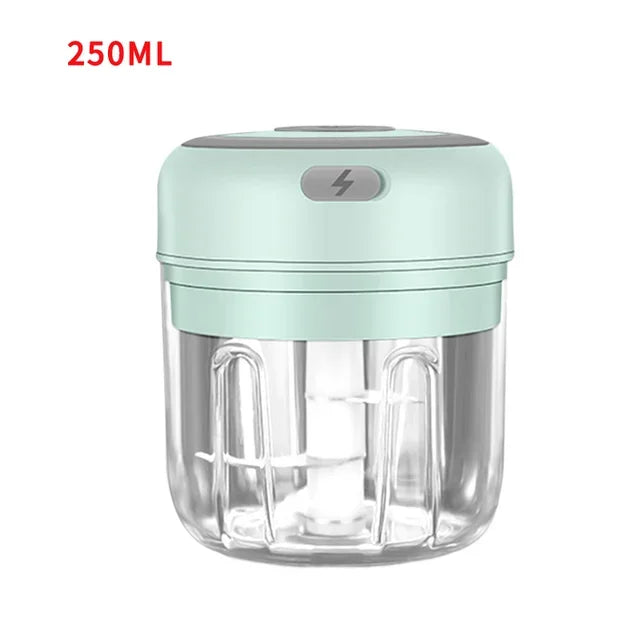 Meat Grinder Garlic Crusher Food Chopper Mini Garlic Press Vegetable Chopper Masher Machine USB Kitchen Gadgets